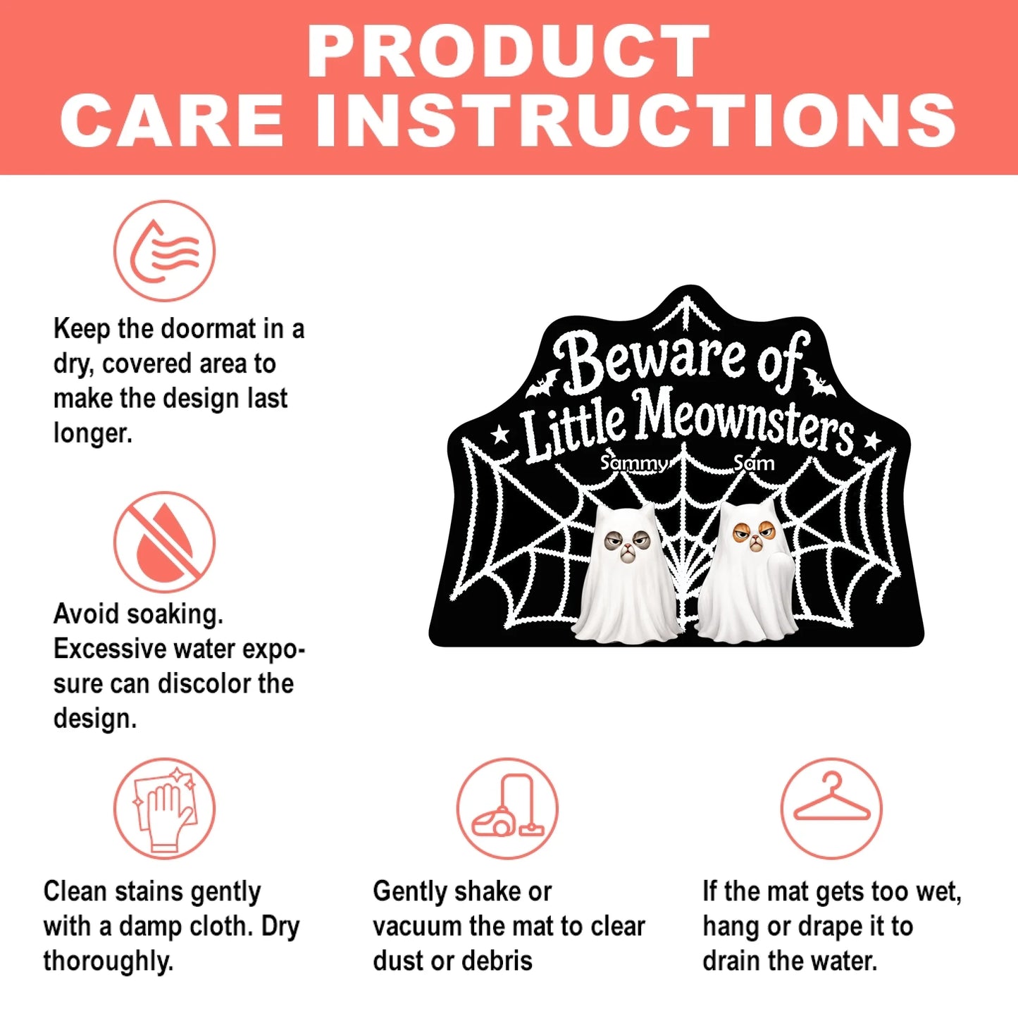 product care instructions
