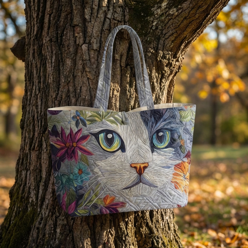 Cozy Cats Quilted Classic Tote Bag SN0DK022