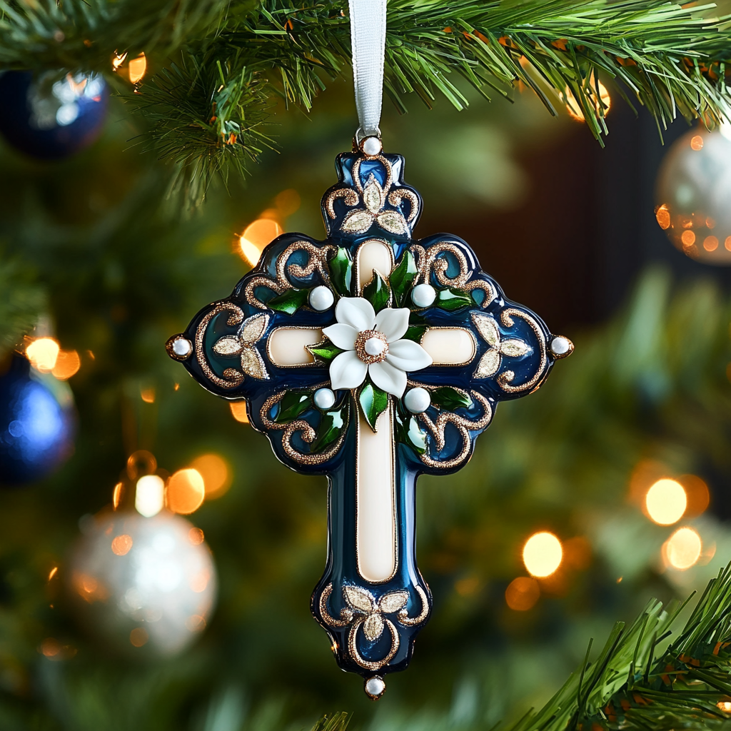 Crossroads of Faith Mica Ornament NCU0PT101