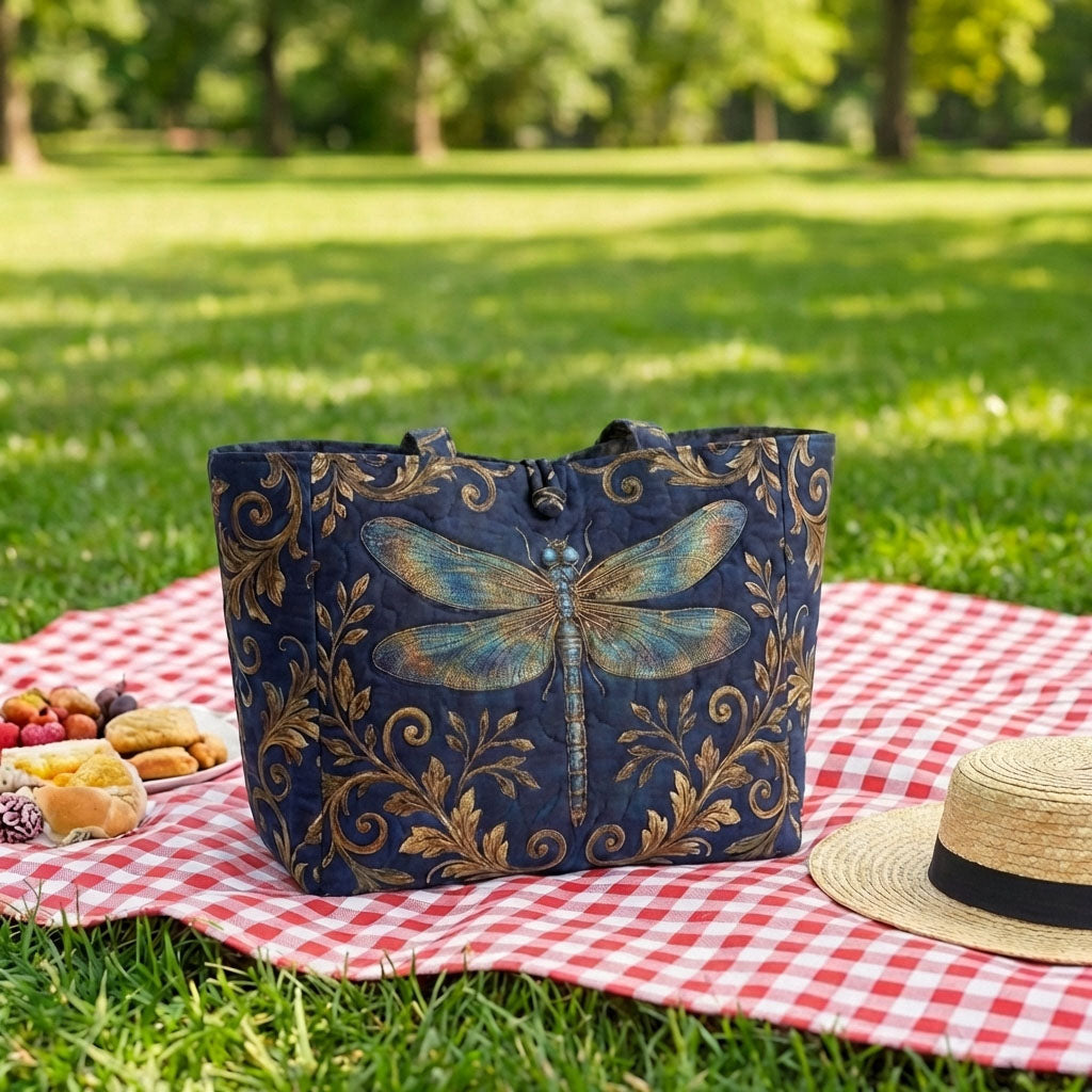 Garden Drift Quilted Classic Tote Bag SN0DK019