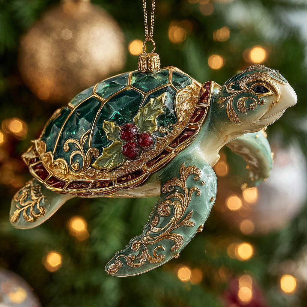 Ocean Mistletoe Mica Ornament NCU0DH210