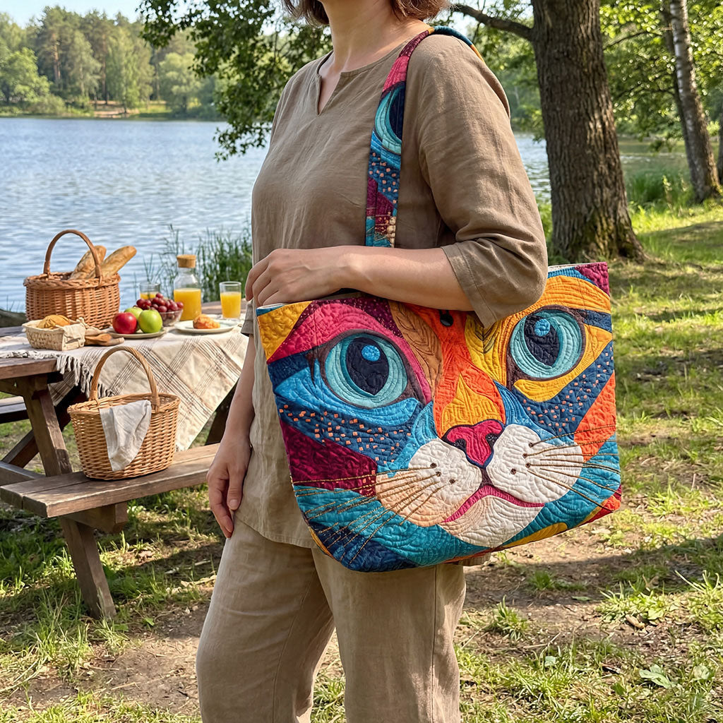 Spectrum Feline Essential Quilted Classic Tote Bag SN0PT040