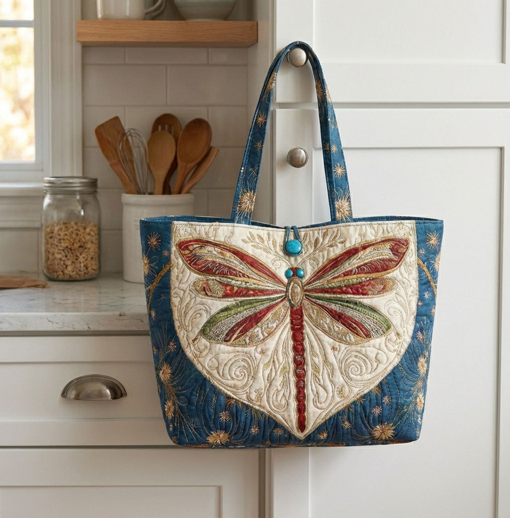 Wing Bloom Quilted Classic Tote Bag SN0DK018