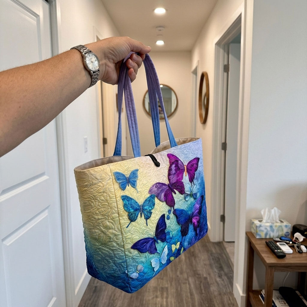 Wing Fantasy Quilted Classic Tote Bag SN0DK030