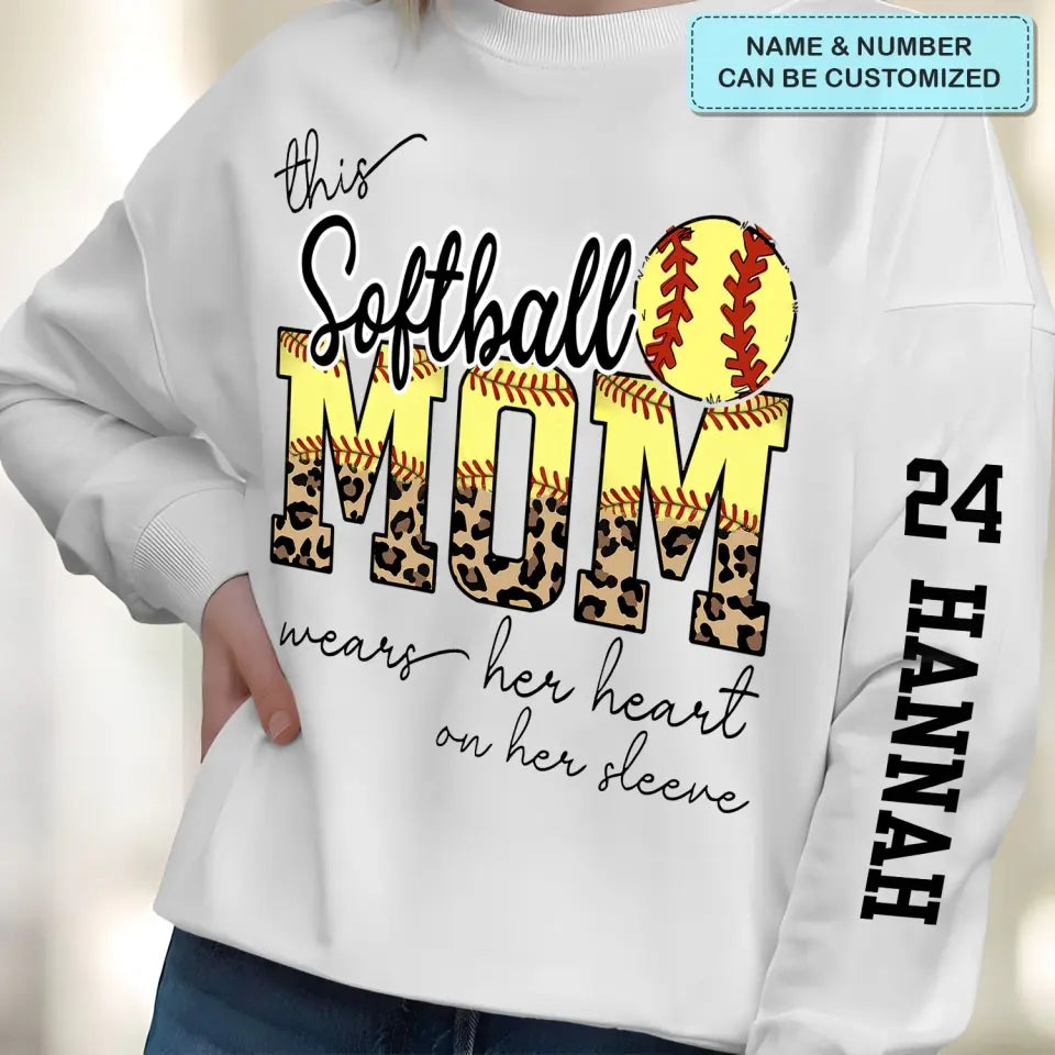 Sport Mom - Personalized Custom Sweatshirt - Mother's Day Gift For Mom, Family Members