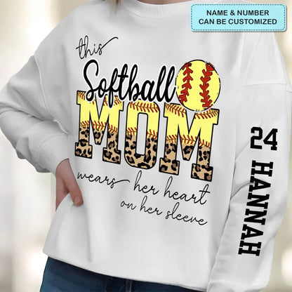 Sport Mom - Personalized Custom Sweatshirt - Mother's Day Gift For Mom, Family Members
