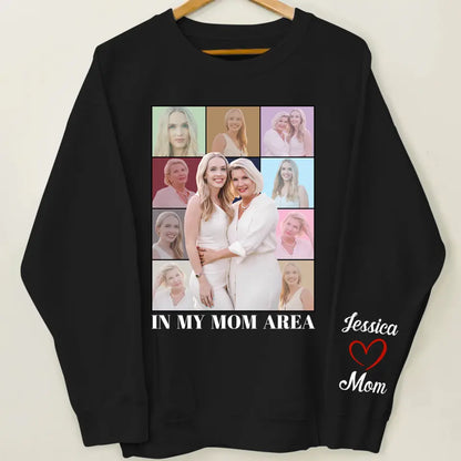 In My Mom Era - Personalized Custom Sweatshirt - Gift For Mom, Family Members