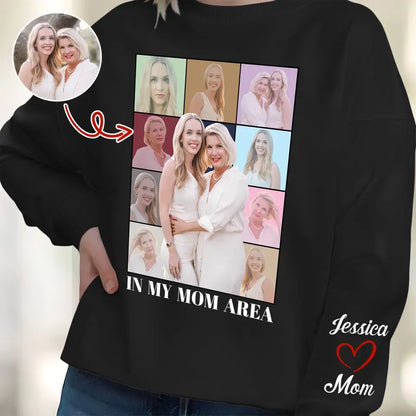 In My Mom Era - Personalized Custom Sweatshirt - Gift For Mom, Family Members