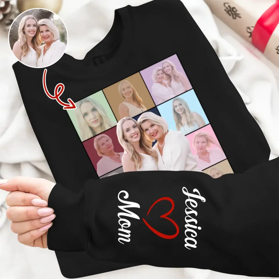 In My Mom Era - Personalized Custom Sweatshirt - Gift For Mom, Family Members