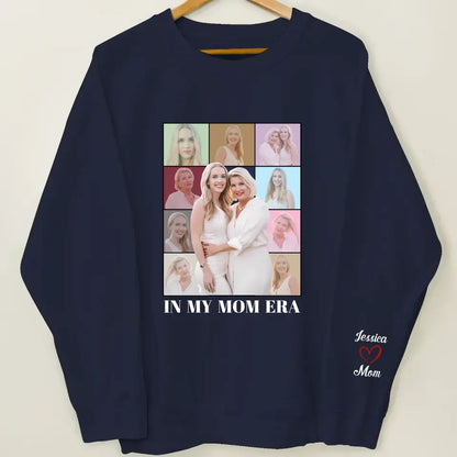 In My Mom Era - Personalized Custom Sweatshirt - Gift For Mom, Family Members