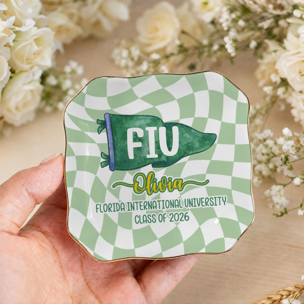 Mockup 3_20260619_RING DISK_Custom School Pennant Flag Ring Dish_ARND135_ADSG055