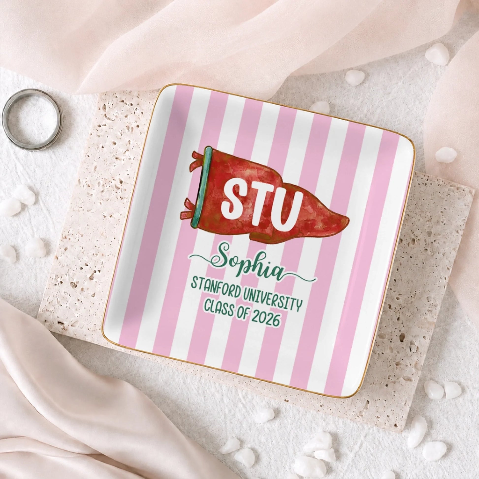 Mockup 2_20260619_RING DISK_Custom School Pennant Flag Ring Dish_ARND135_ADSG055