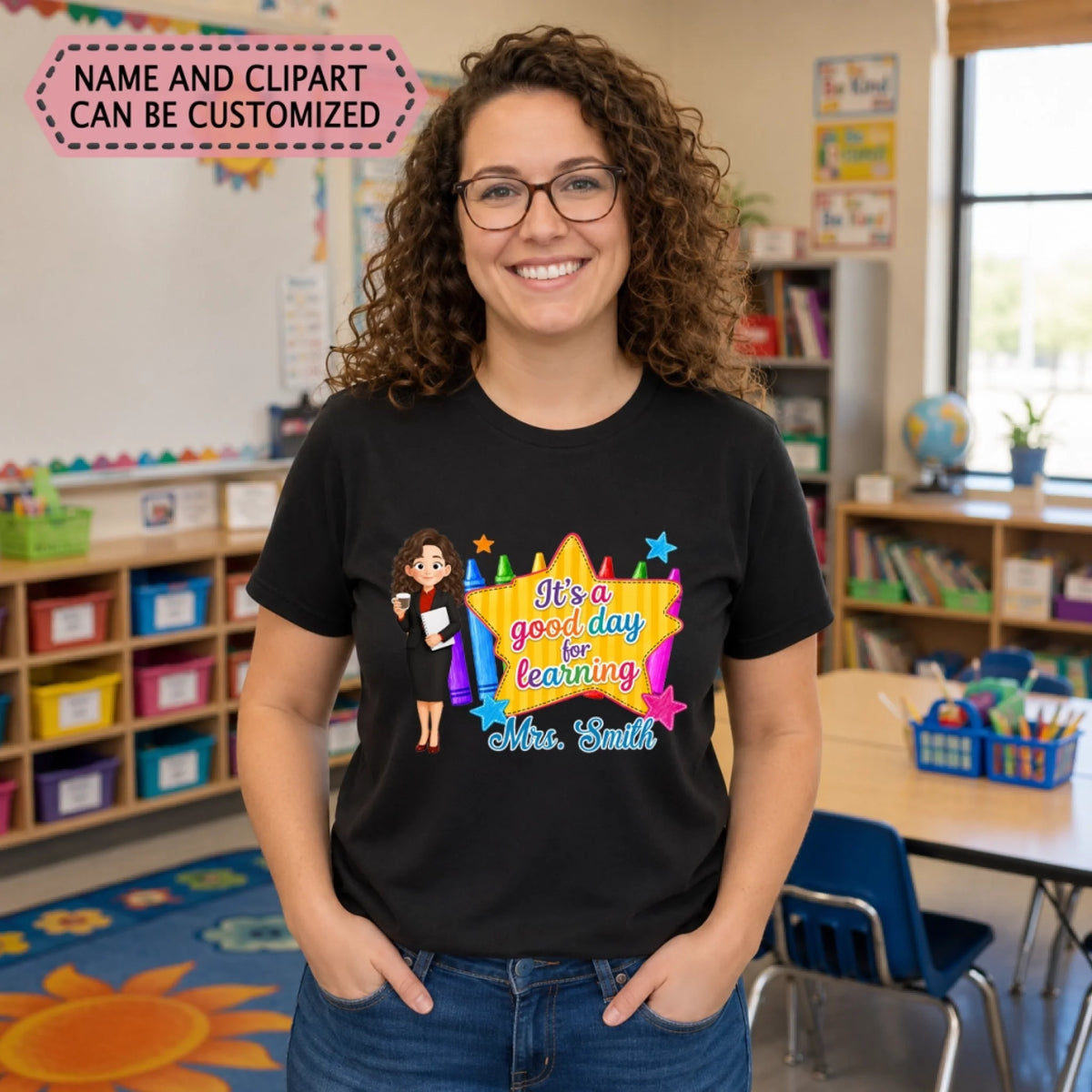 20260624_2D Adult Tshirt_Back To School_It's a Good Day for Learning1_ARND157 1