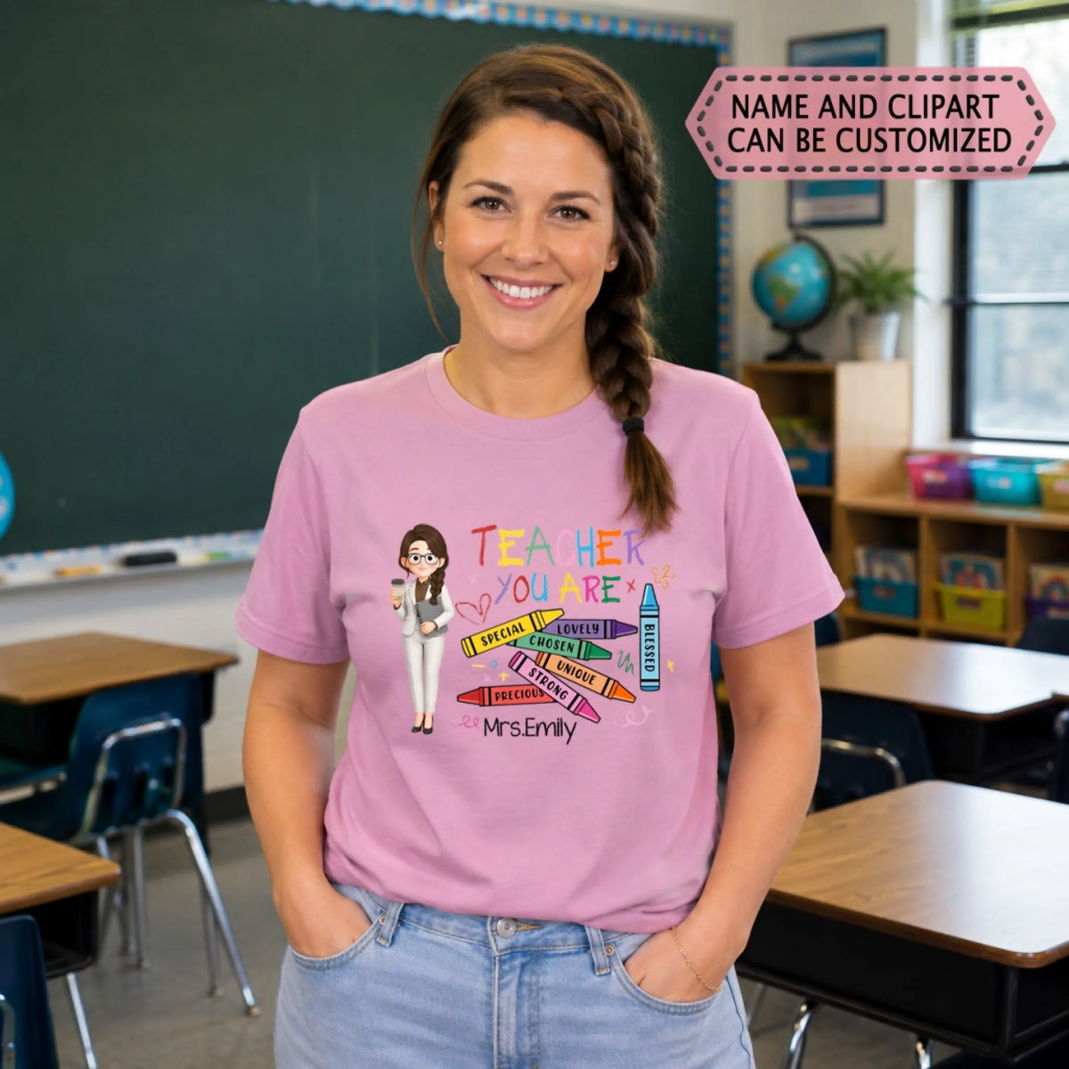 20260624_2D Adult Tshirt_Back To School_Teacher You Are1_ARND157 2