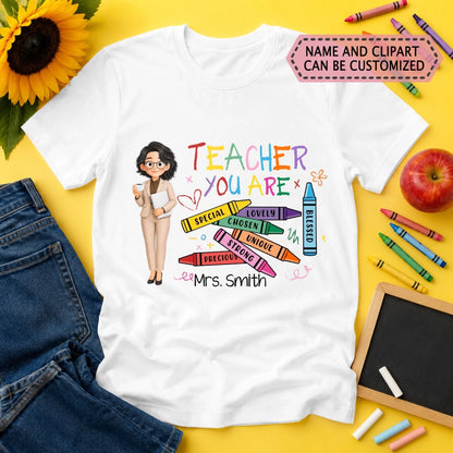 20260624_2D Adult Tshirt_Back To School_Teacher You Are1_ARND157 3