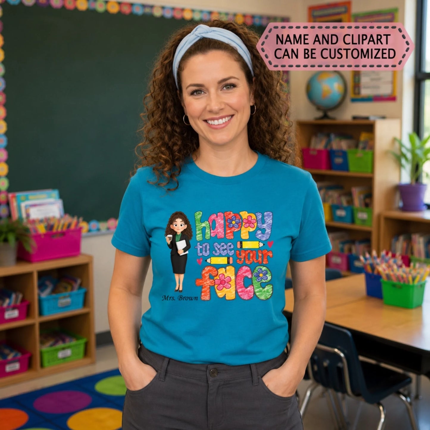 20260629_2D Adult Tshirt_Back To School_Happy to See Your Face1_ARND157_ADSG070 1