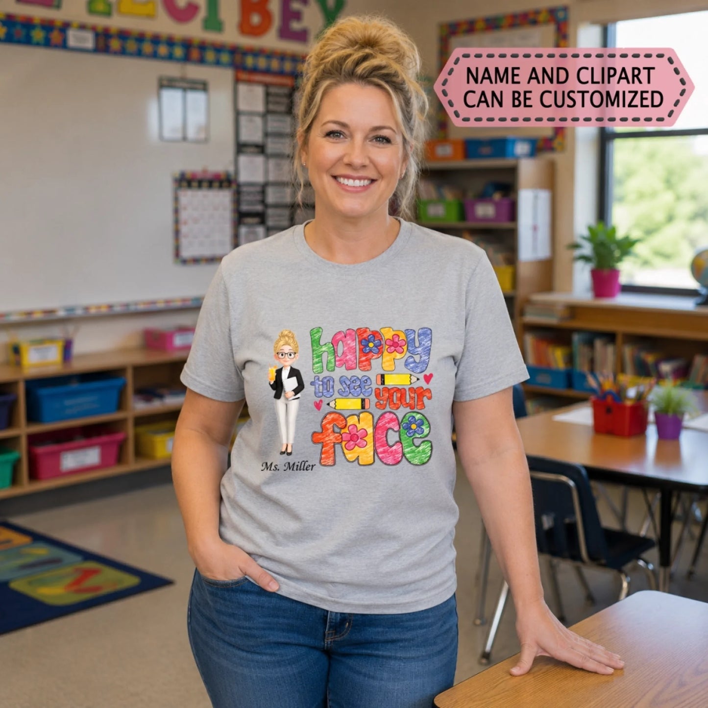 20260629_2D Adult Tshirt_Back To School_Happy to See Your Face1_ARND157_ADSG070 2