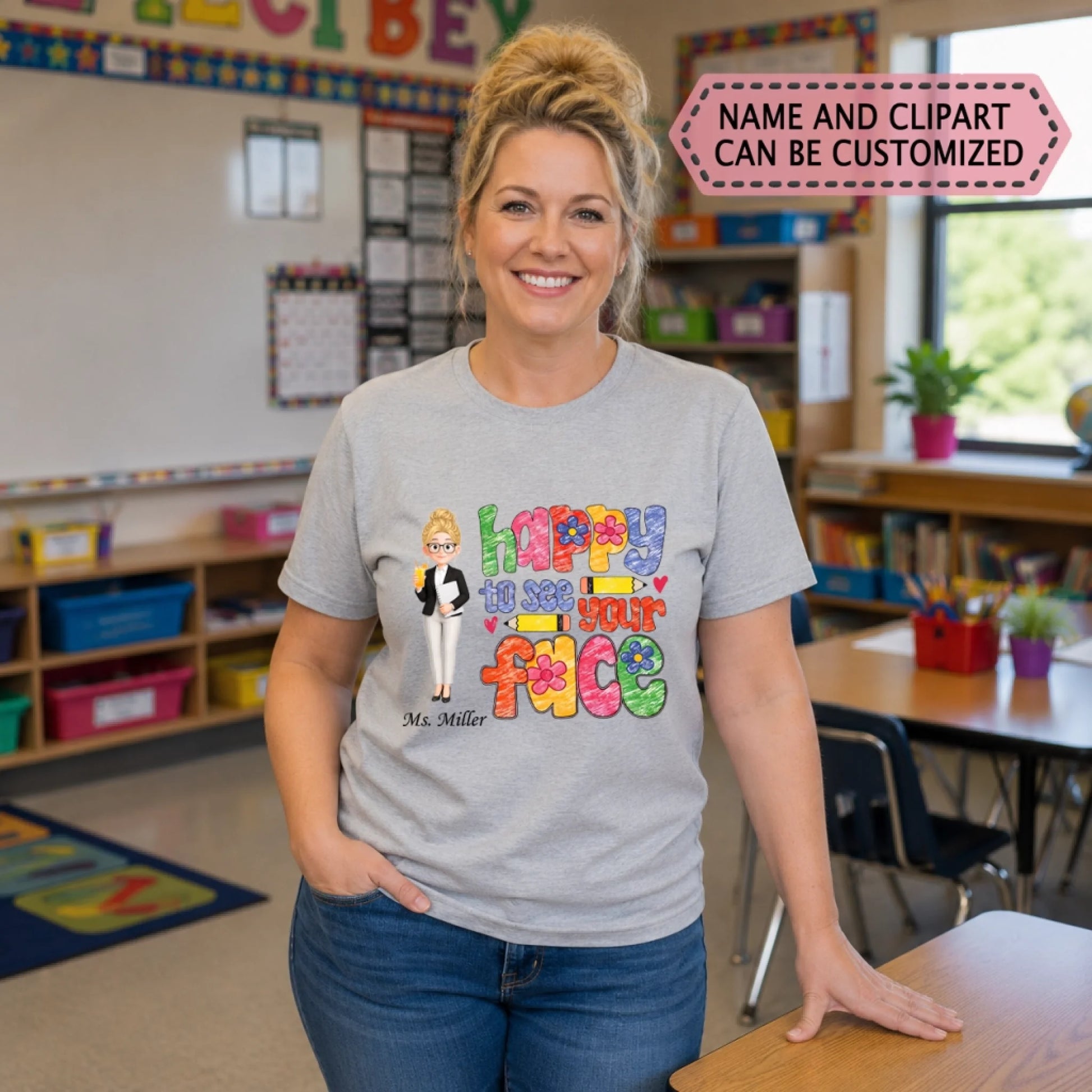 20260629_2D Adult Tshirt_Back To School_Happy to See Your Face1_ARND157_ADSG070 2