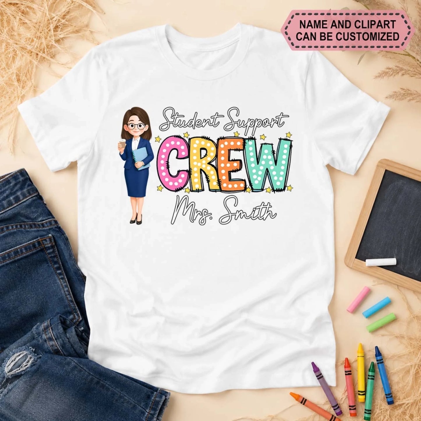 20260629_2D Adult Tshirt_Back To School_Idea10_ARND153 3