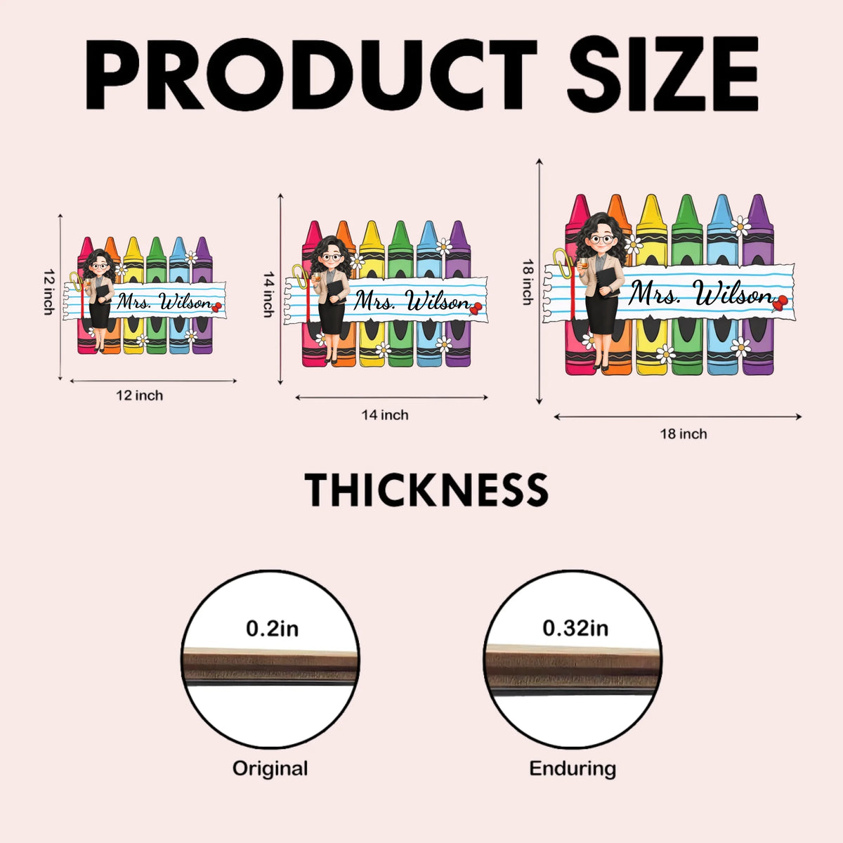 product size