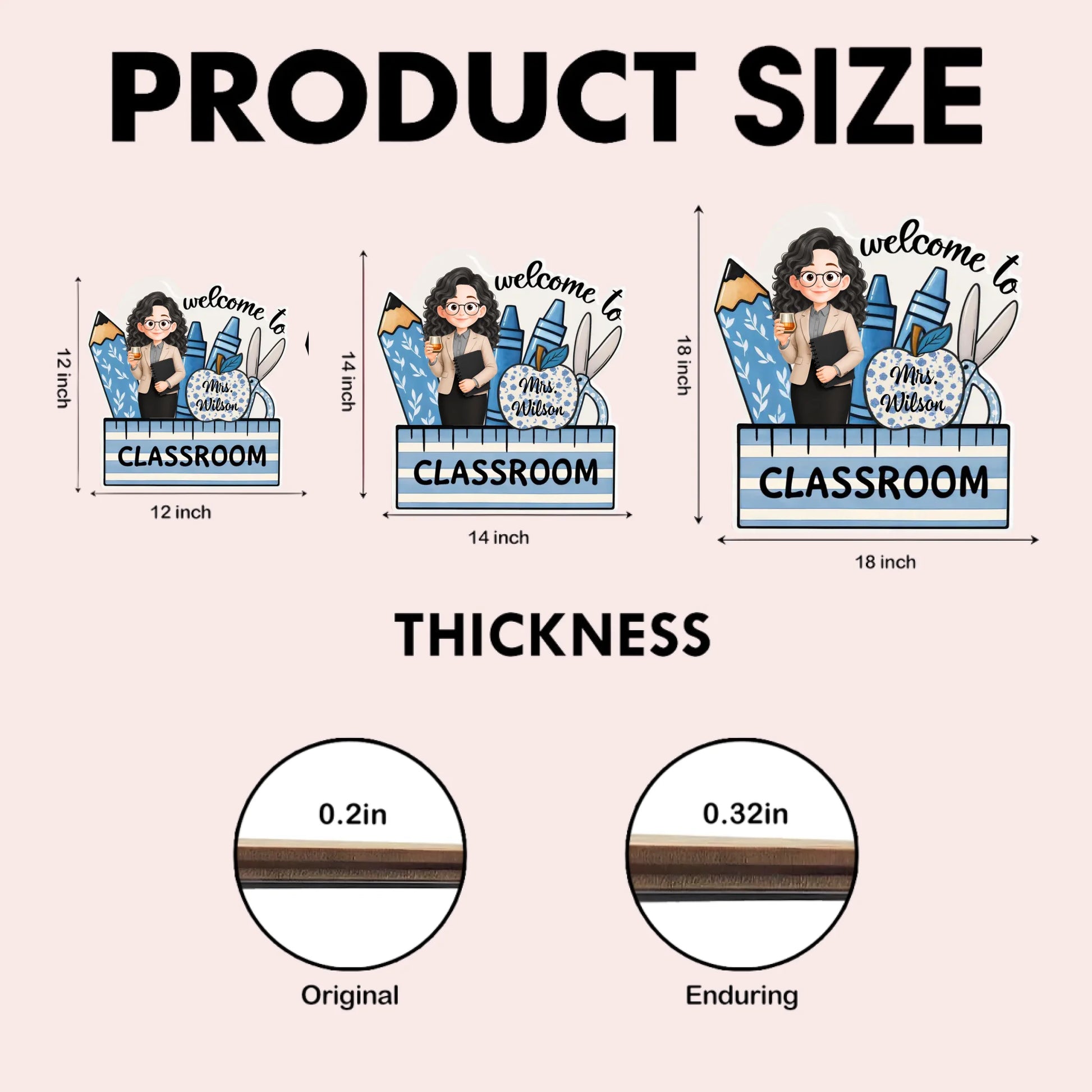 product size