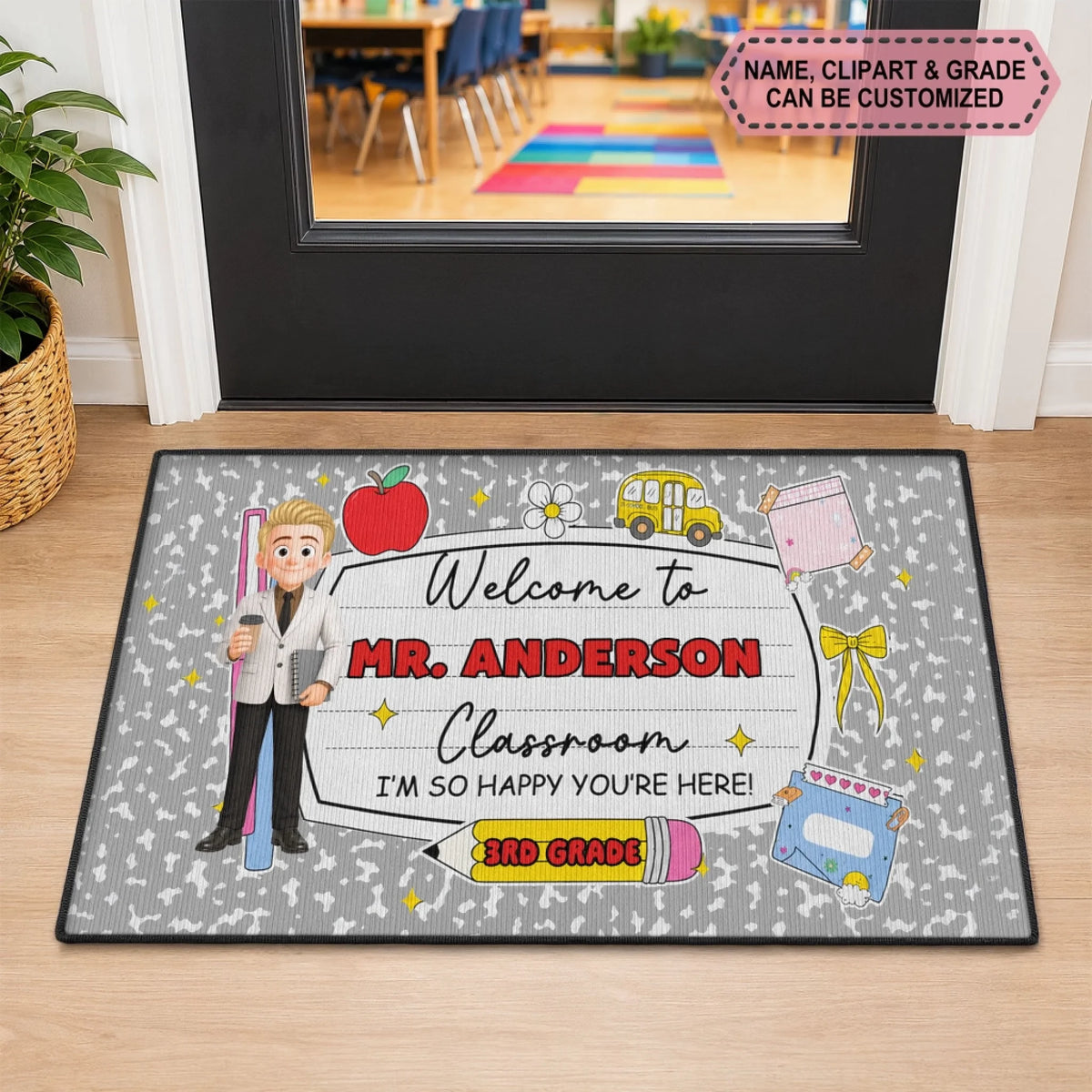 Mockup 1_20260704_Doormat_Back to School_Welcome to Classroom3_ARND157_ADSG055