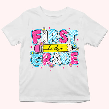 Personalized Youth Shirts-Pencil kid Shirt-Gift for Back to School