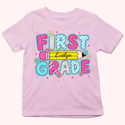 Personalized Youth Shirts-Pencil kid Shirt-Gift for Back to School