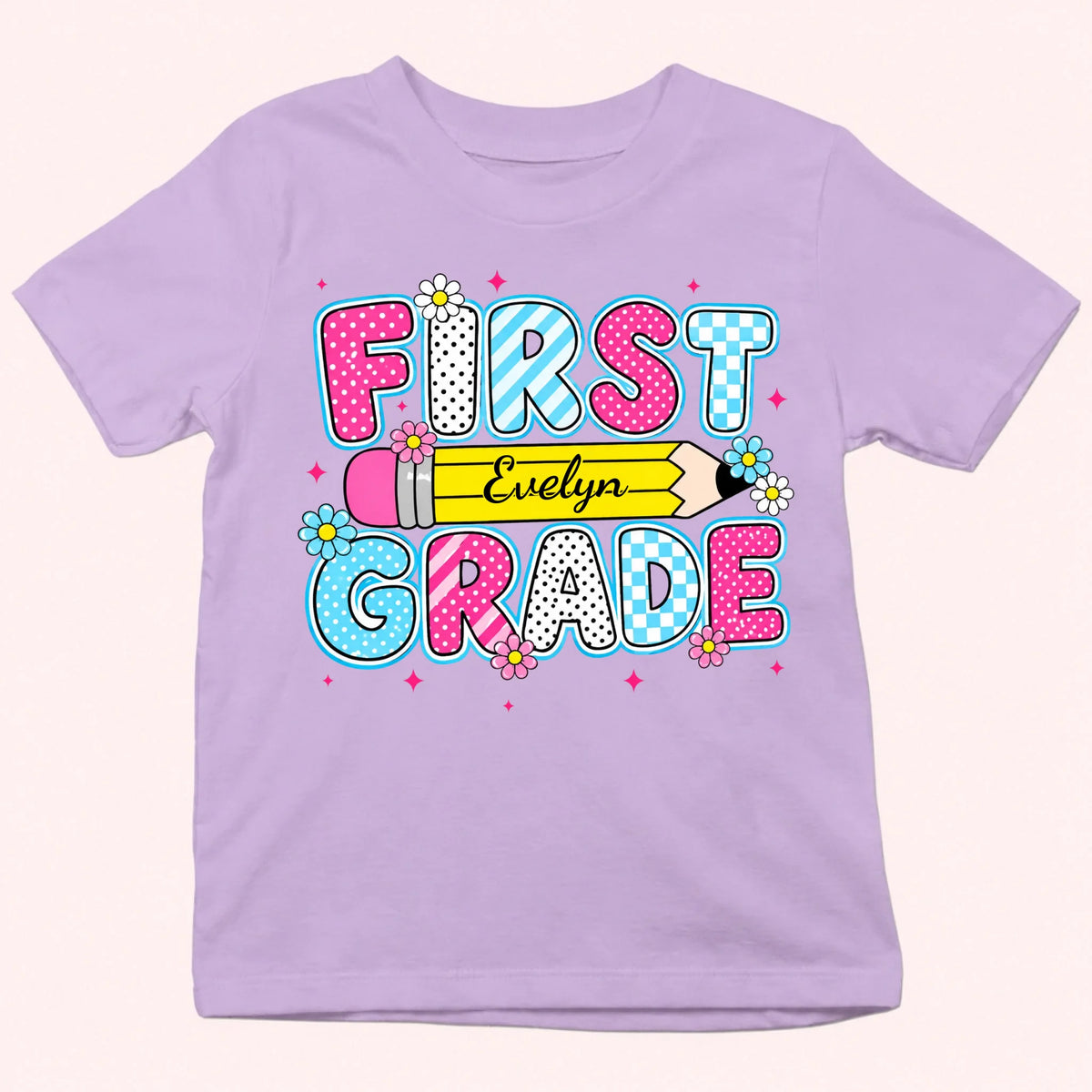 Personalized Youth Shirts-Pencil kid Shirt-Gift for Back to School
