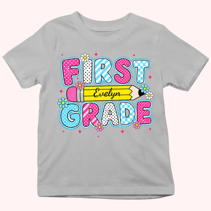 Personalized Youth Shirts-Pencil kid Shirt-Gift for Back to School