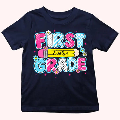 Personalized Youth Shirts-Pencil kid Shirt-Gift for Back to School