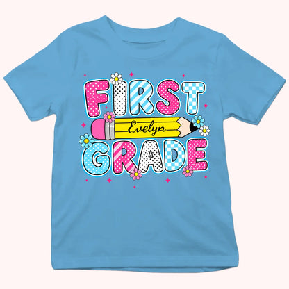 Personalized Youth Shirts-Pencil kid Shirt-Gift for Back to School