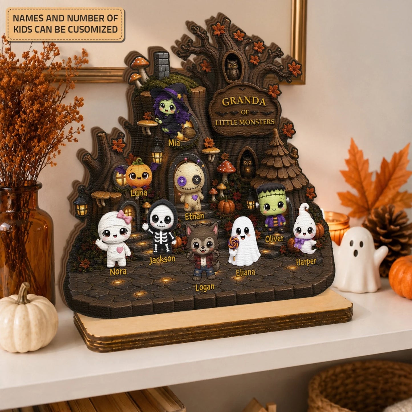 MOCKUP 4_20260717_WOODEN PLAQUE _HALLOWEEN_Little Monsters_ARND154_ADSG055