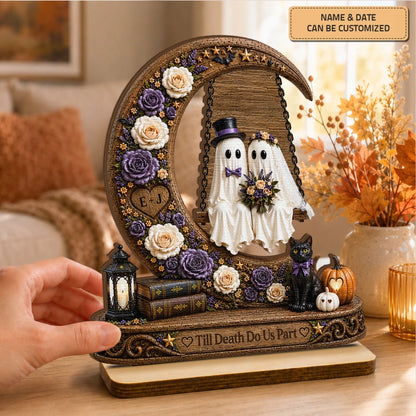 20260724_Wood Plaque_Halloween_Ghost Moon Wedding_ARND154 3