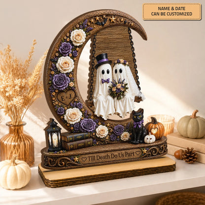 20260724_Wood Plaque_Halloween_Ghost Moon Wedding_ARND154 4