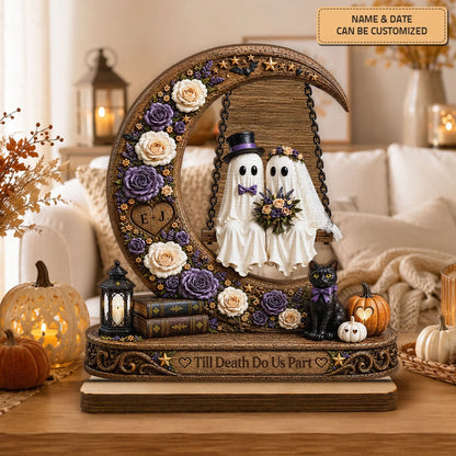 20260724_Wood Plaque_Halloween_Ghost Moon Wedding_ARND154 1