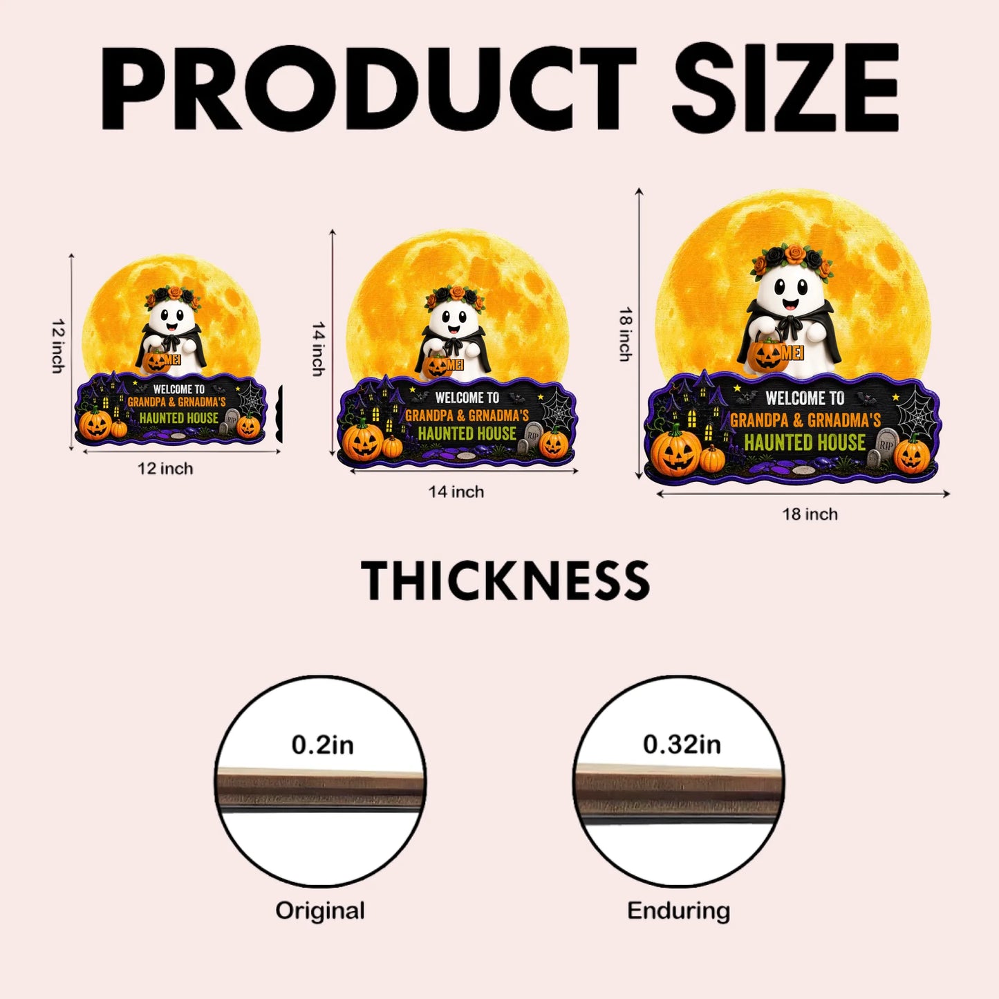 product size