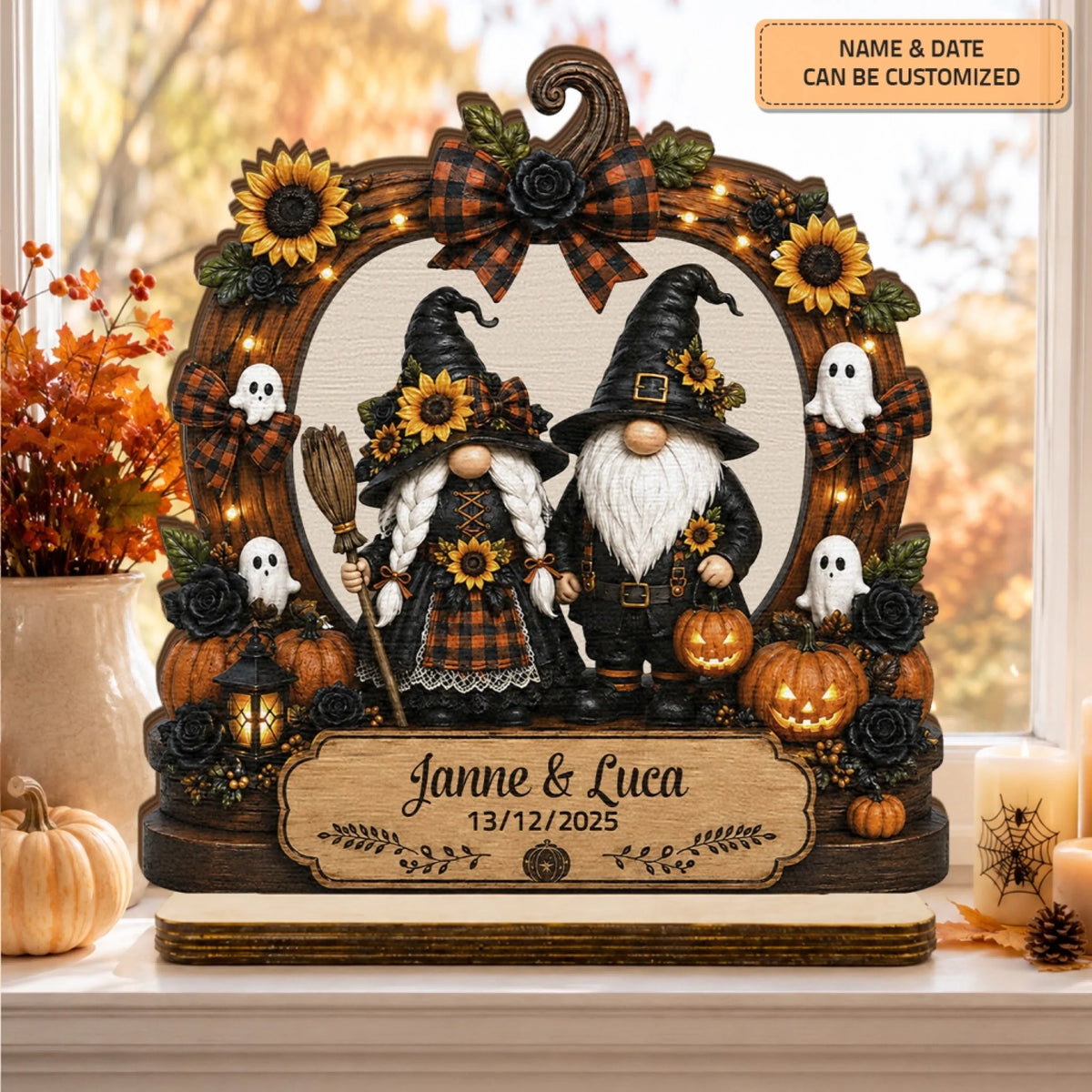 MOCKUP 5_20260728_Woodplaque_Haloween 2_Growing Old Together_ARND158_ADSG055
