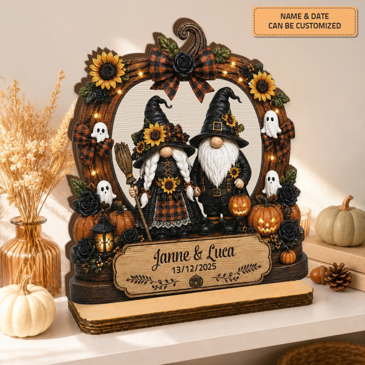MOCKUP 4_20260728_Woodplaque_Haloween 2_Growing Old Together_ARND158_ADSG055