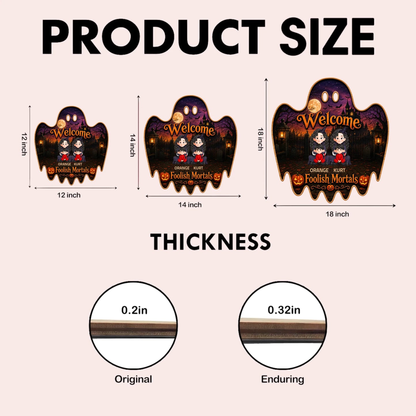 product size