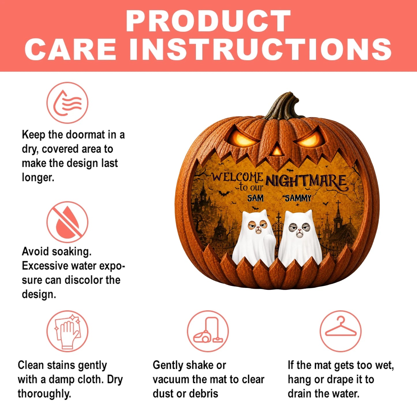 product care instructions