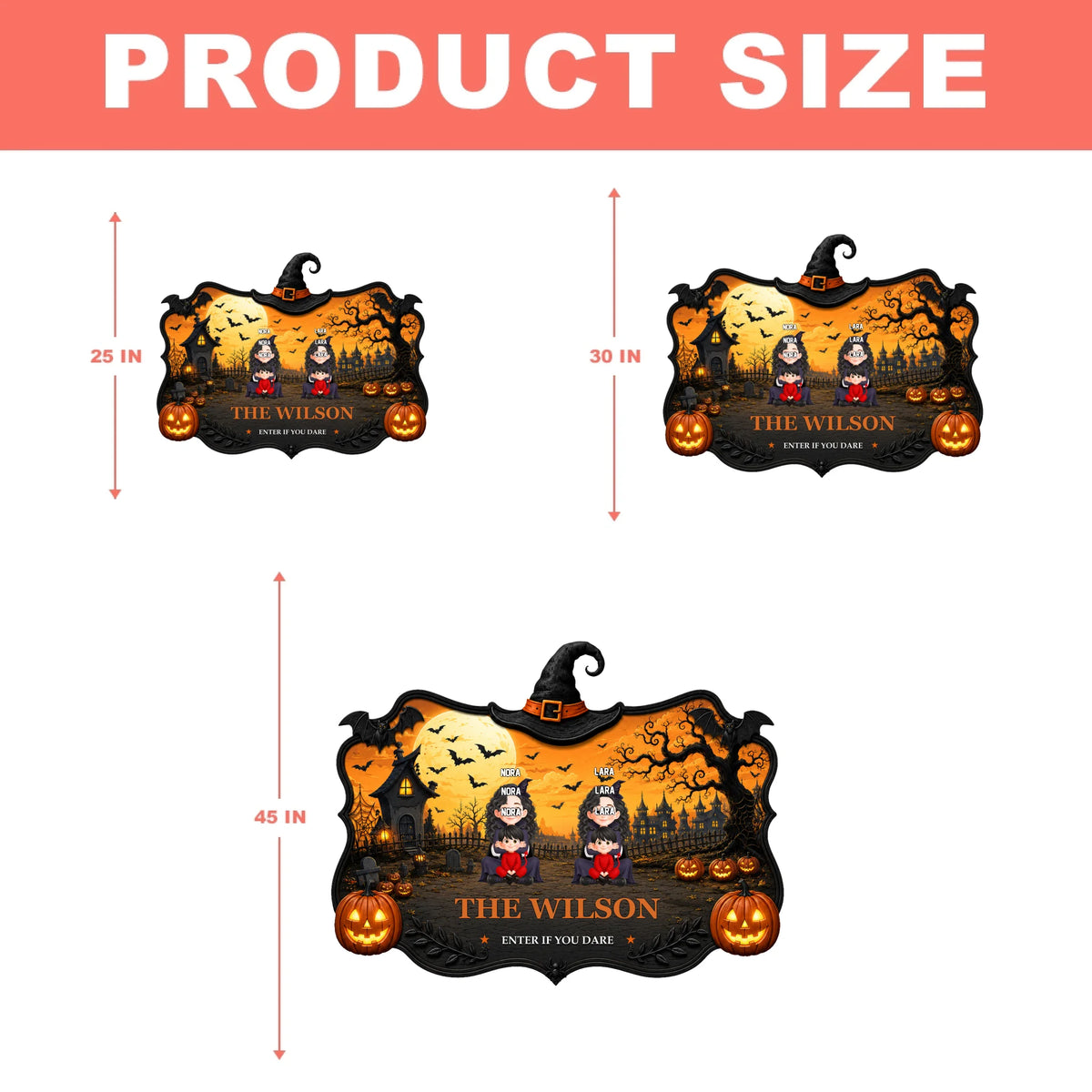 product size