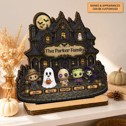 MOCKUP 3_20260715_Wooden Plaque_Halloween_The Parker Family_ARND157_ADSG055
