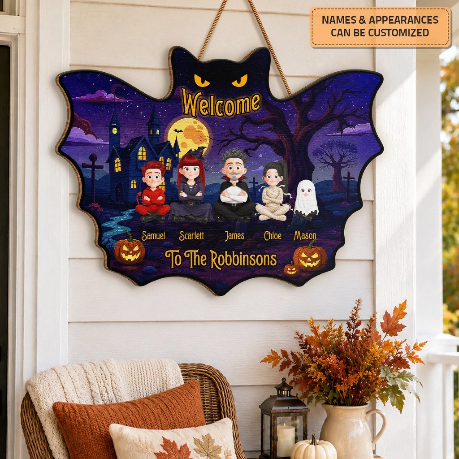 20260718_Wood Plaque & Doorsign_Halloween_Bat Shape_ARND157_ADSG035 4