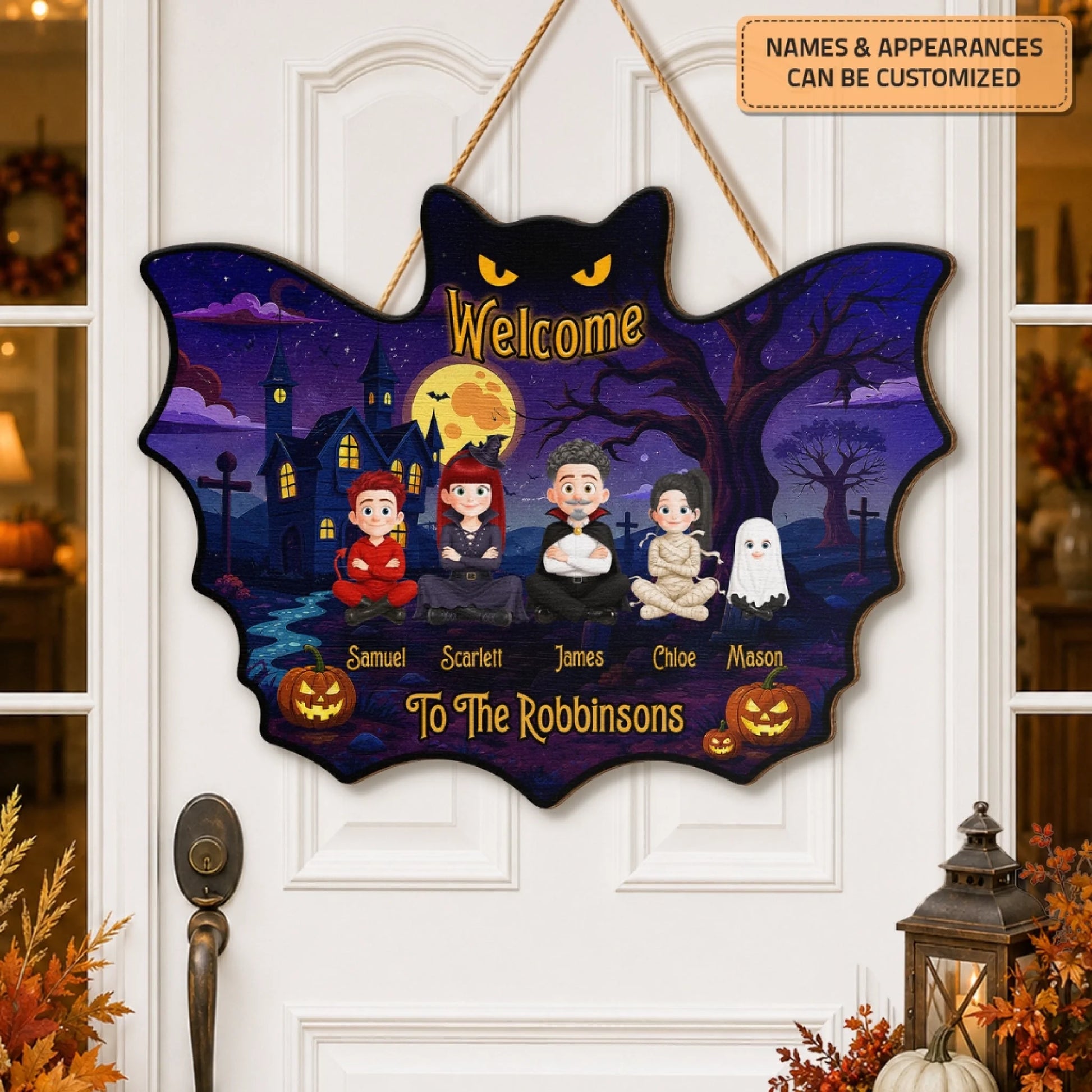 20260718_Wood Plaque & Doorsign_Halloween_Bat Shape_ARND157_ADSG035 3