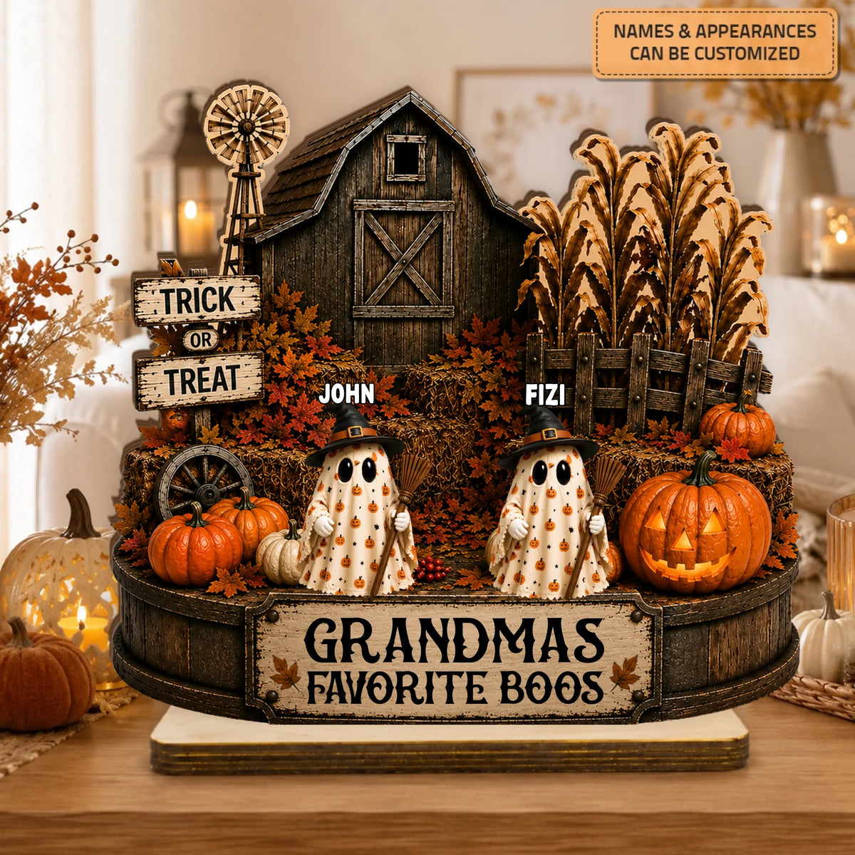 MOCKUP 4_20260721_Wooden Plaque_Halloween_Grandma's Favorite Boos_ARND157_ADSG055