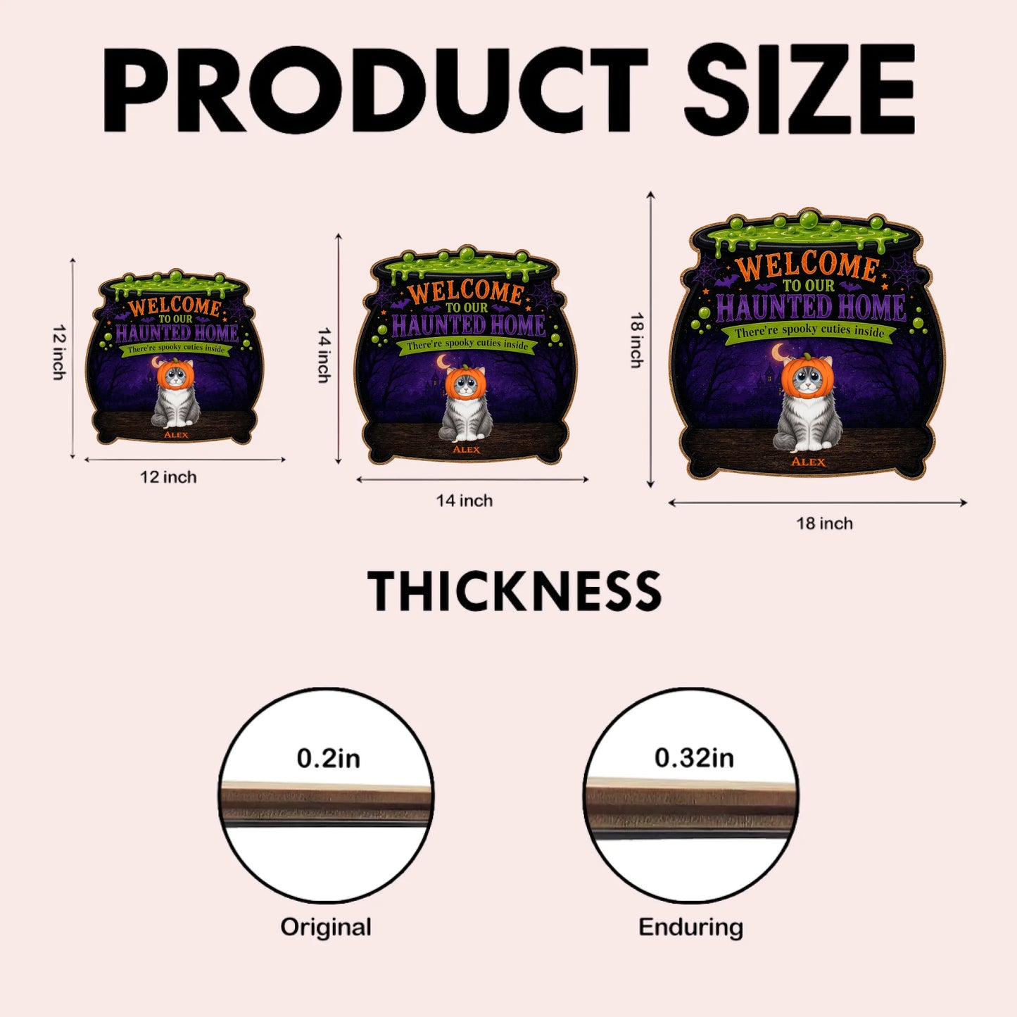 product size