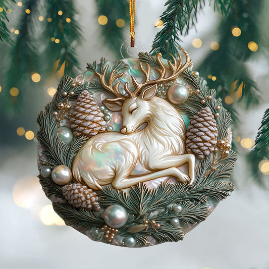 Angel Blessing Mica Ornament NCU0DH052