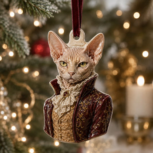 Aristocrat Sphynx Mica Ornament NCU0TM068