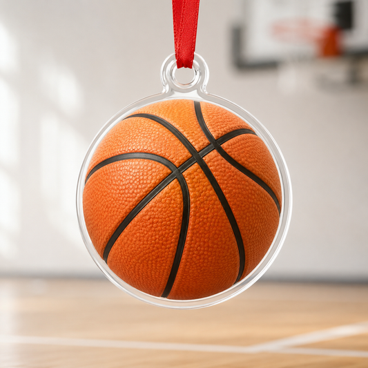 Basketball Game Ball Mica Ornament NCU0HA060